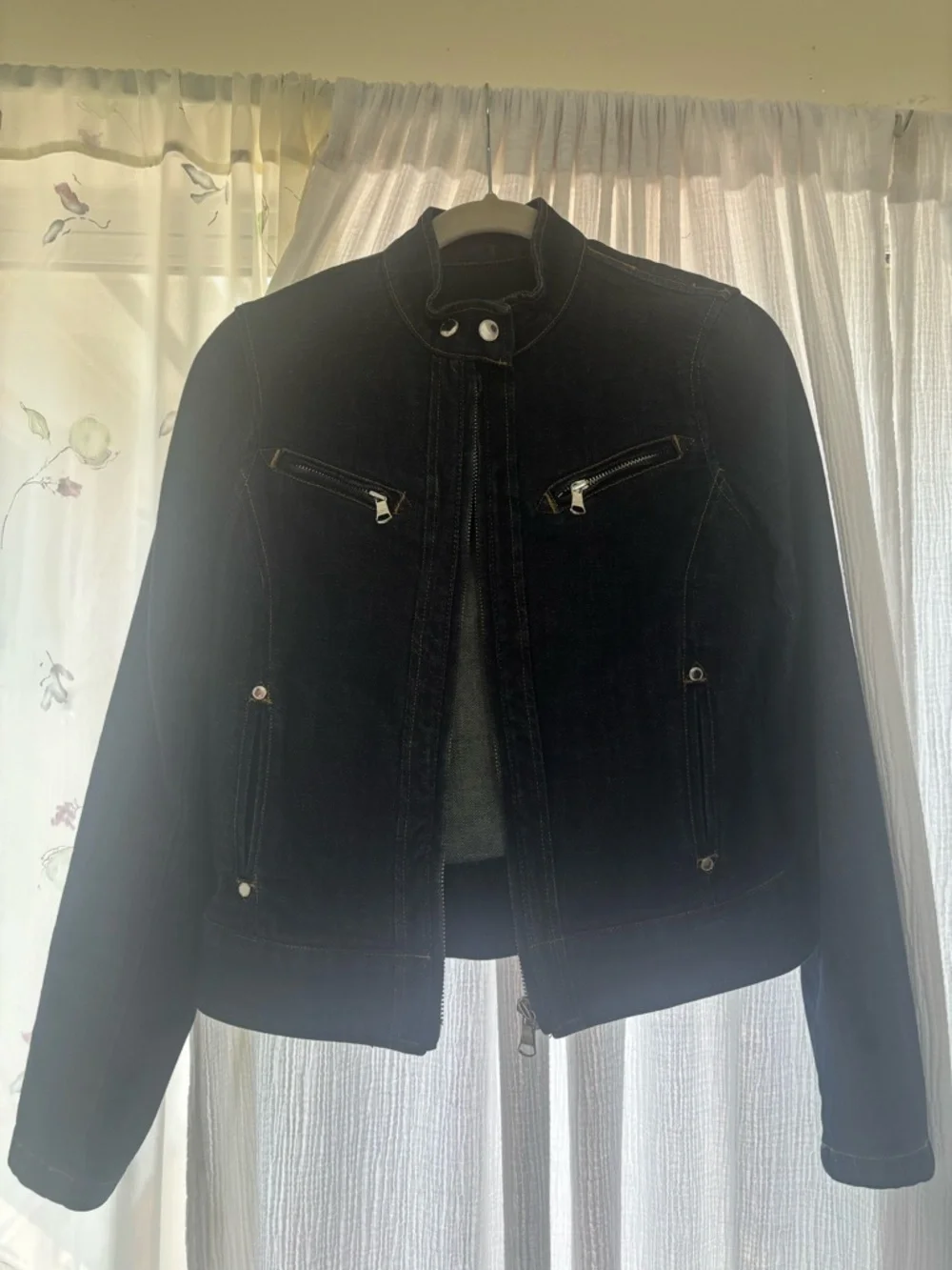 Ralph Lauren Dark Indigo Denim Zip Jacket - Picture 3 of 5